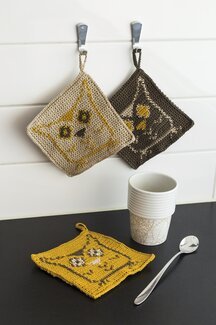 Grytlappar med djurmotiv