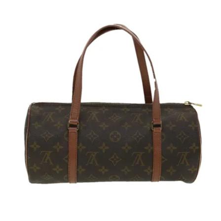 Louis Vuitton Vintage, Pre-owned Canvas louis-vuitton-bags Bruin, Dames, Maat:ONE Size
