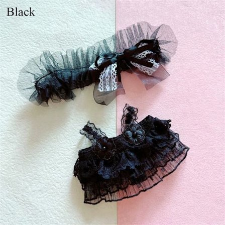 Nukenvaatteet Pehmo-nuken vaatteet MUSTA