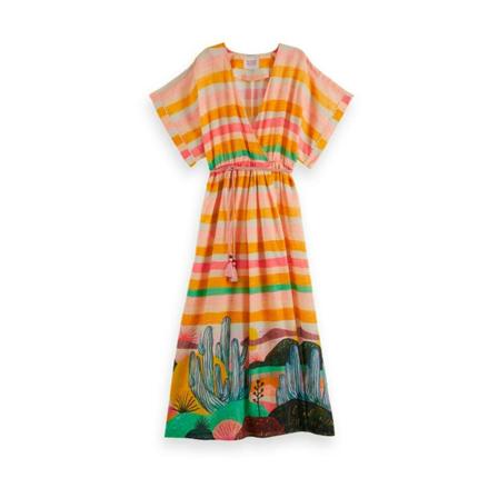 Scotch & Soda Kjole Orange, Dame