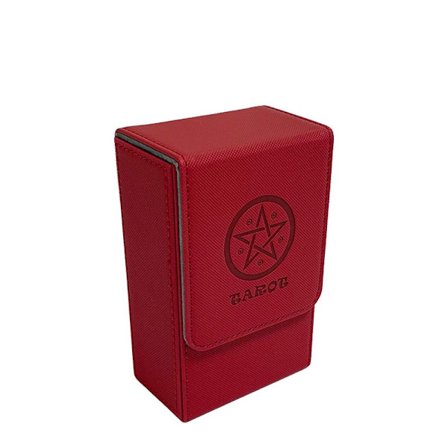 Tarotkort Oppbevaringsboks Tarotkort Oppbevaring RØD