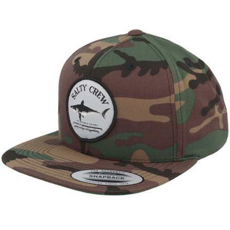 Salty Crew - Camo snapback Keps - Bruce 6 Panel Camo Snapback @ Hatstore