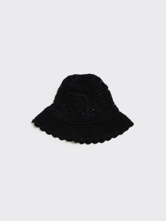 Holzweiler Rosie Crochet Hat - Black - Women's - One size
