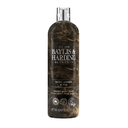 Baylis & Harding Elements Dark Amber Fig Body Wash Bad dusch Unisex 500 ML