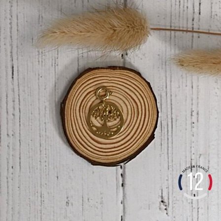 Hängen - MADE IN FRANCE - Guldpläterade - 12. Livets träd