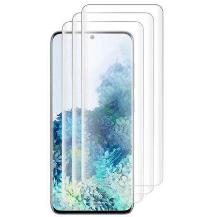 3-pack Galaxy S23 Plus Skjermbeskytter Display Film omfattende gjennomsiktig