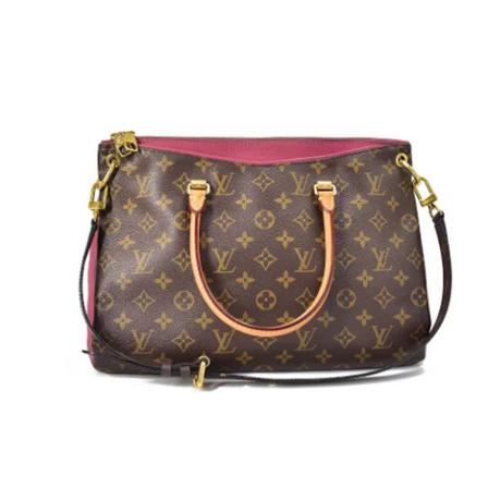 Louis Vuitton Vintage, Pre-owned Canvas louis-vuitton-bags Bruin, Dames, Maat:ONE Size