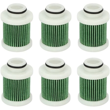 6 kpl 6D8-WS24A-00 polttoainesuodatin Yamaha F40A F50 T50 F60 T60 F70 F90 -bensiinimoottorin perämoottorisuodatin 40-115 hv