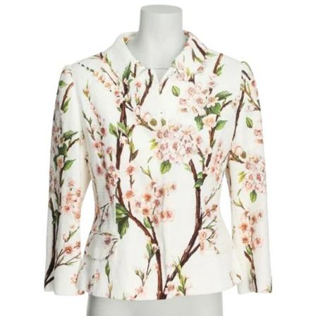 Dolce & Gabbana Pre-owned Pre-owned Fabric outerwear , Beige , Dames , Maat: M Vintage Tops