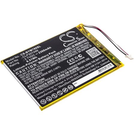 Batteri for e-bok, e-leser for Boyue likebook Mars 7,8"