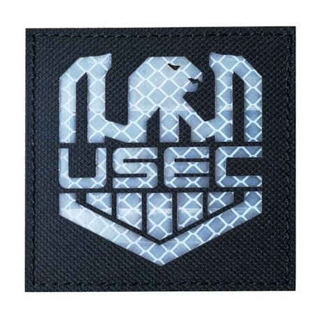 Reflekterende IR-stoff Escape from Tarkov USEC BEAR Engelsk armbind Nattidentifikasjonsmerke Morale Borrelås