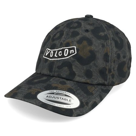 Volcom - Black unconstructed Czapka Z Daszkiem - Fa Seth Conboy Hat Asphalt Black Dad Cap @ Hatstore