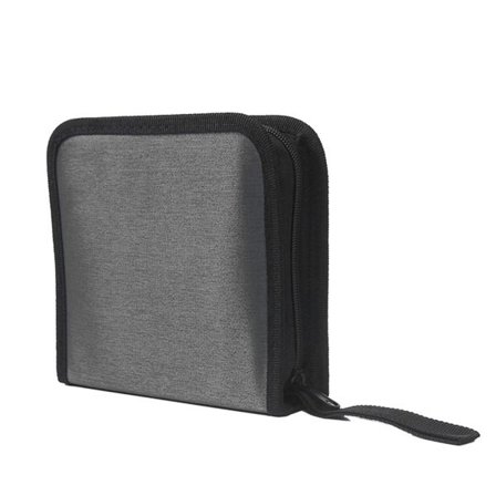 CD-fodral för 40 skivor, CD DVD-häftehållare, CD DVD-skivor, Tygväska, Grå