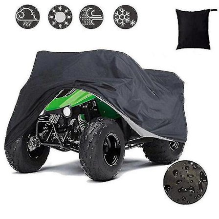 Atv-deksel, vanntett vindtett Quad Bike Atc-deksel, utendørs UV-bestandig 145*85*98cm--