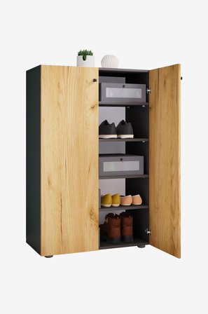 VCM - Vcm Skoskab Lona Xl 5 rum - Flerfarvet - Skoskabe - Fra Homeroom