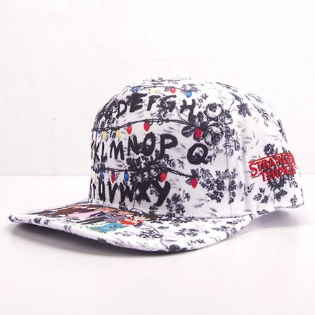 Stranger Things 4 Hat Peaked Cap Baseballkeps Visir - A