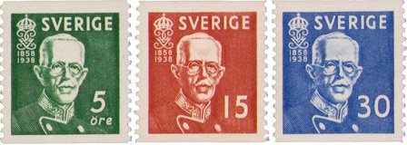 Sverige - AFA 255-257 - Postfrisk