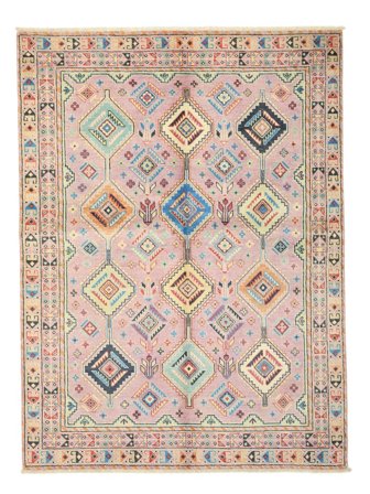 Médaillon Petit Kazak Fine Tapis 150X200 Laine