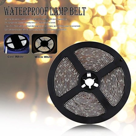5m 3528 300LED Vanntett 12V Takskaplysbelte