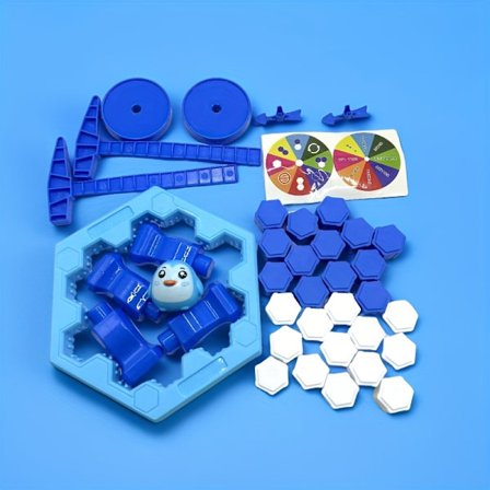 1 sett Redd Pingvinen isbrytende bord veggbrytende leketøy Pingvin bord foreldre-barn is interaktivt pedagogisk leketøy trening fokus slå bedrift...