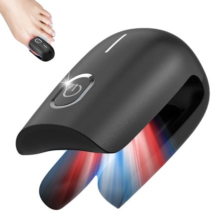 Nagelsvamp Laserapparat, Effektiv Behandling, Snabba 7-Minuters Sessioner,svart