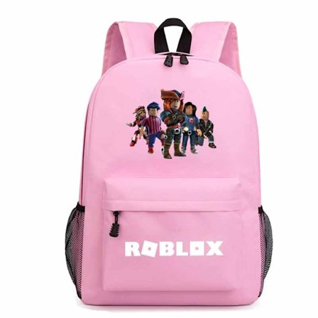 Unisex Rejsetaske Skoletaske Roblox Trykte Rygsække - FARVE: Pink