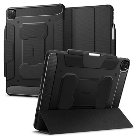 Spigen iPad Pro 13 2025/2024 Fodral Rugged Armor 'Pro' Svart