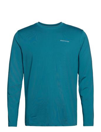 Kulon M L/S Performance Tee Blue Endurance
