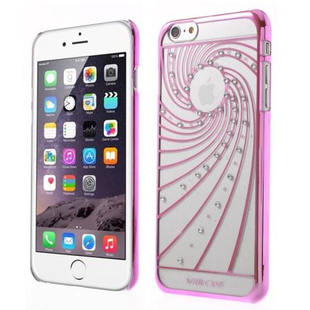 BaksideSkal till Apple iPhone 6(S) Plus - Bling Rosa Pink