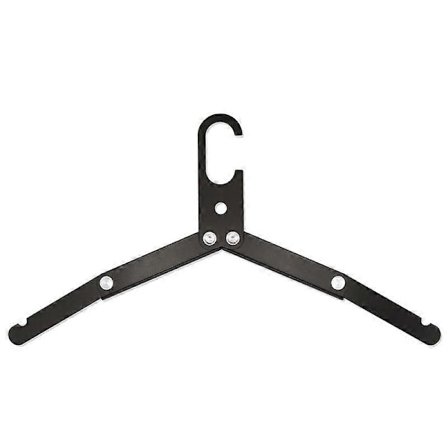 Premium 3-pack Klädhängare i Aluminiumlegering, Portabla Hopfällbara Klädhängare och Hopfällbart Torkställ