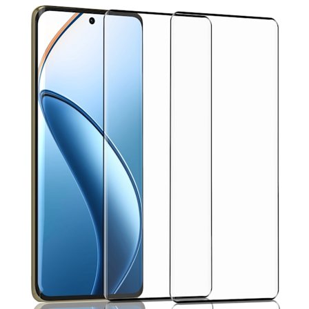 2-Pack Realme 12 Pro Plus Näytönsuoja - Karkaistu Lasi 9H - Super laatu 3D