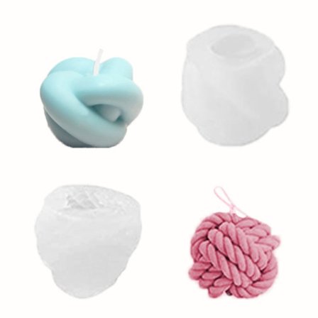 Kulegarn form silikonform