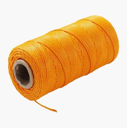 Biltema - Murersnor oransje ∅0 8 mm x 120 m