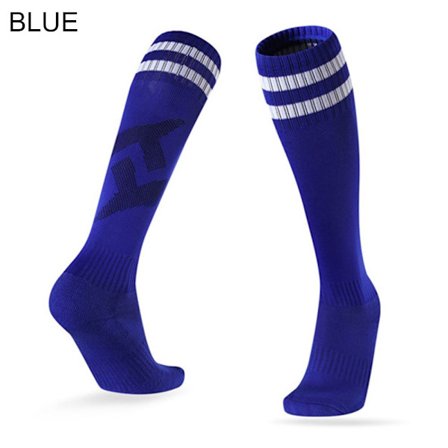 Fotbollsstrumpor Sportstrumpor BLÅ - spot försäljning