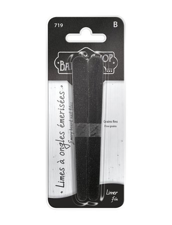 BO Paris Ultra-Fine Nail Files - Black - ONE SIZE
