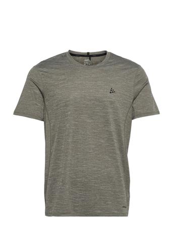 Adv Essence Melange Ss Tee M Green Craft