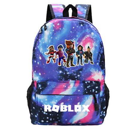 Rygsæk til grundskole- og gymnasieelever, skoletaske med stor kapacitet til spiltilbehør