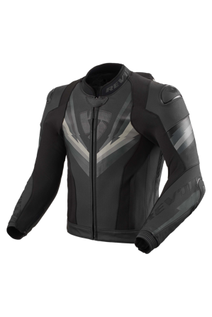 Motorradjacke REV'IT! Quantum 3 PRO Schwarz/Grau 46