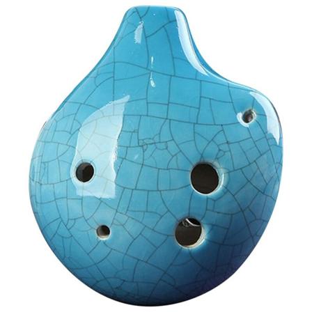 Harmony 6 Hål Soprano C Keramik Ocarina Fingerfärdig, Lätt