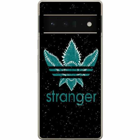 Google Pixel 6 Pro Genomskinligt Skal Stranger Things