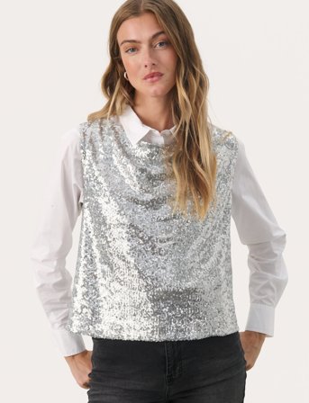 Part Two Malikkapw To - Silver - XXL