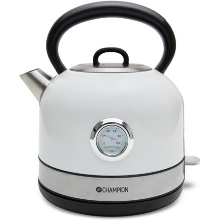 Champion Retro Elkedel 1,7 liter, cremehvid | KitchenOne