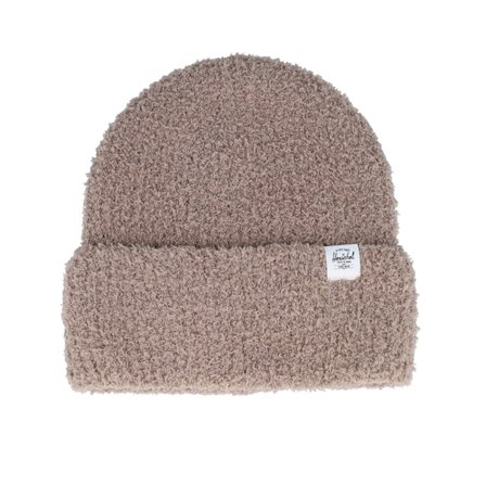 Herschel - Beige Cuff Mütze - Boucle Beanie Dark Taupe Cuff @ Hatstore