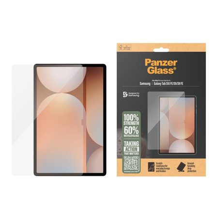 PanzerGlass Galaxy Tab S10 FE / S9 / S9 FE Skjermbeskytter Ultra-Wide Fit