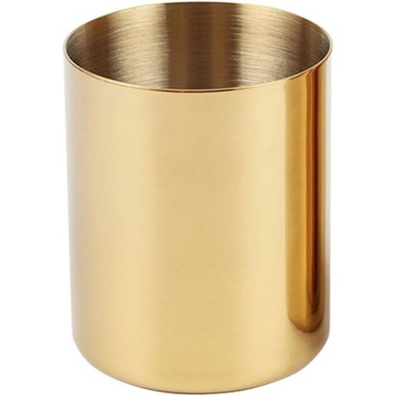 Blyantkopholder Skrivebordsarrangør, Guld Pen Pot Pen Holder