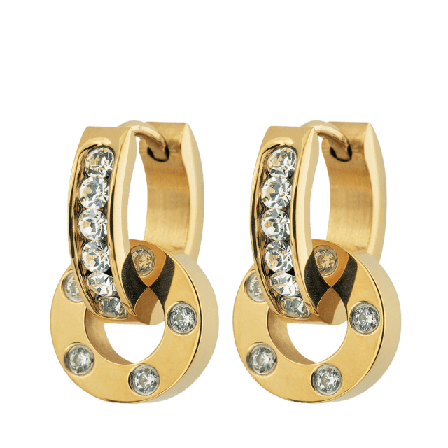 Edblad Ida Orbit Earrings Smycken & klockor Dam Guld ONESIZE