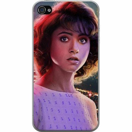 Apple Iphone 4 Genomskinligt Skal Stranger Things - Nancy Whee