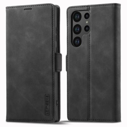 LC.IMEEKE Pung Taske til Samsung Galaxy S23 Ultra - Sort Black