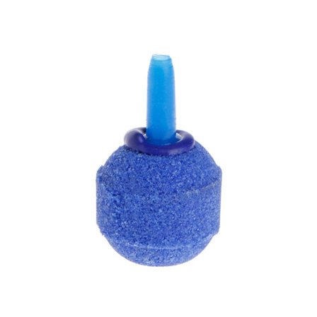 Air Stone Bubbler Ball Form Oksygen Diffuser for Fish for Tank Hydroponics Blå