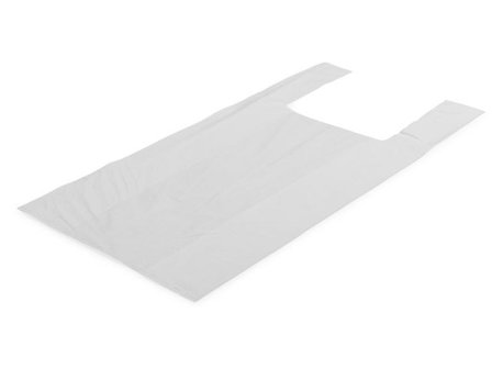 POLYNOVA Shoppingkasse med handtag vit 500/fp - Lyreco - Emballage och lagerutrustning - Bärkassar och Påsar - Bärkasse - Hängsel